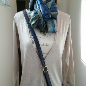 New cardigan lurex beige and gold